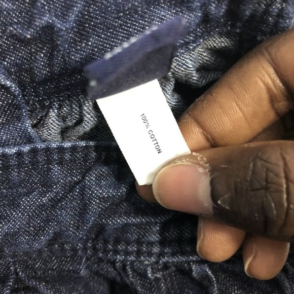 SOLD! GAP Baby Gap Denim Button Dress 2yr - Picture 6 of 6